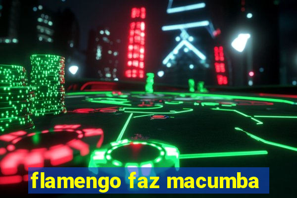 flamengo faz macumba